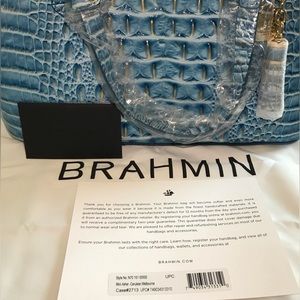 BRAHMIN MINI ASHER SATCHEL